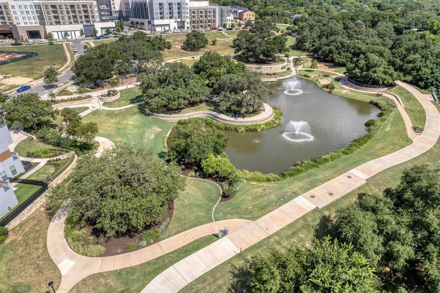 Parks and trails in The Grove invite you to enjoy outdoor activities and connect with nature right in your backyard