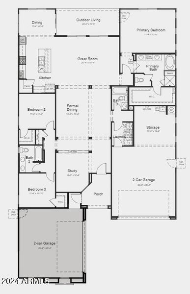 New construction Single-Family house 5859 S Veneto, Mesa, AZ 85212 Adelaide- photo