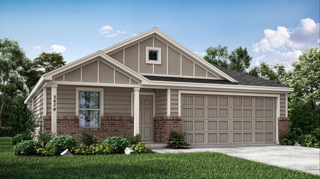 New construction Single-Family house 5827 Rock Maple Drive, Princeton, TX 75407 Fullerton- photo