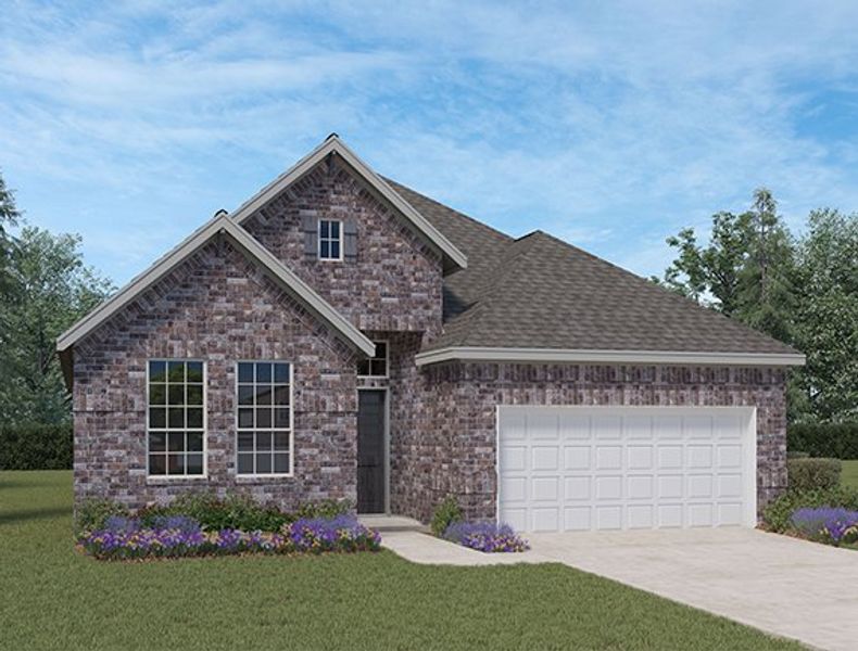 New construction Single-Family house Sunnyside, 2902 Arbor Edge Crossing, La Marque, TX 77568 - photo