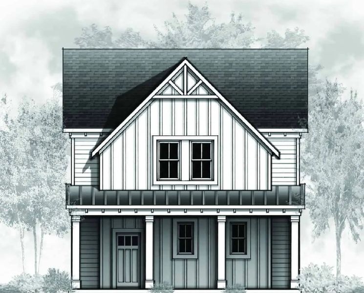 New construction Single-Family house The Glenwood, Augustia Way, Decatur, GA 30032 - photo