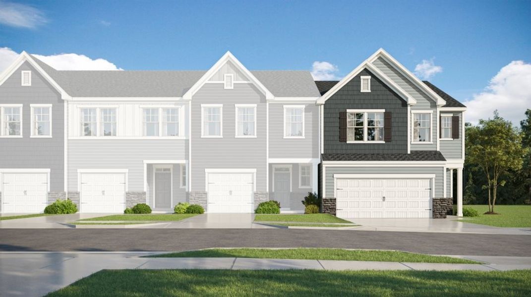 New construction Townhouse house Coleman, 108 Tombolo Way, Raleigh, NC 27610 - photo