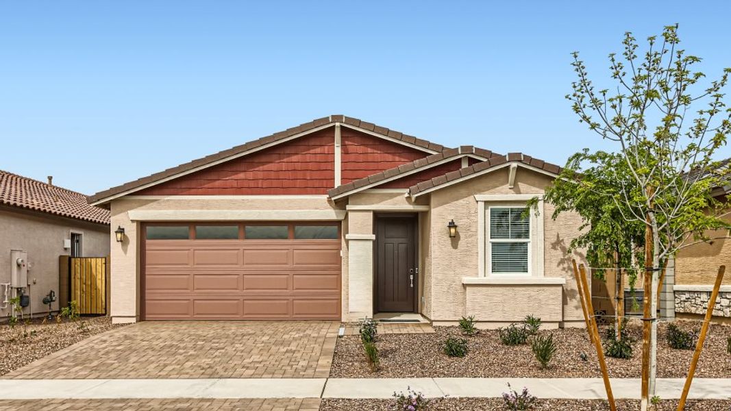 New construction Single-Family house 3350 S 156Th Ave, Goodyear, AZ 85338 Ironwood- photo
