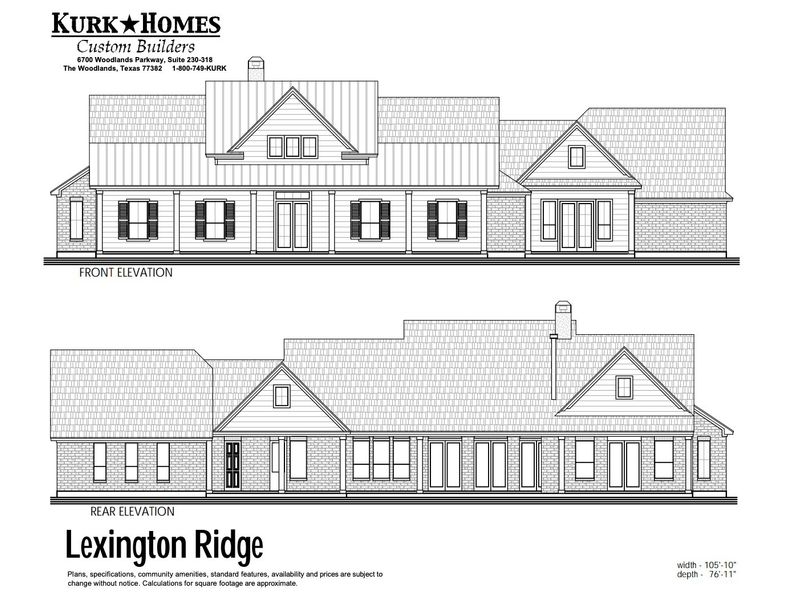 New construction Single-Family house Lexington Ridge, 1015 A Texas 150, New Waverly, TX 77378 - photo