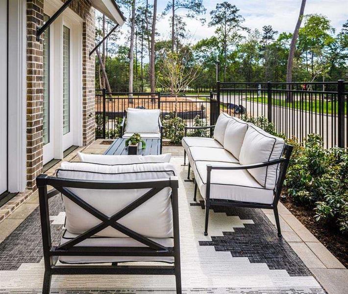 Front Patio (Representative Photo)