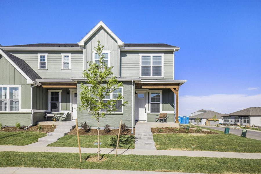 New construction Townhouse house Cypress, Berthoud, CO 80513 - photo