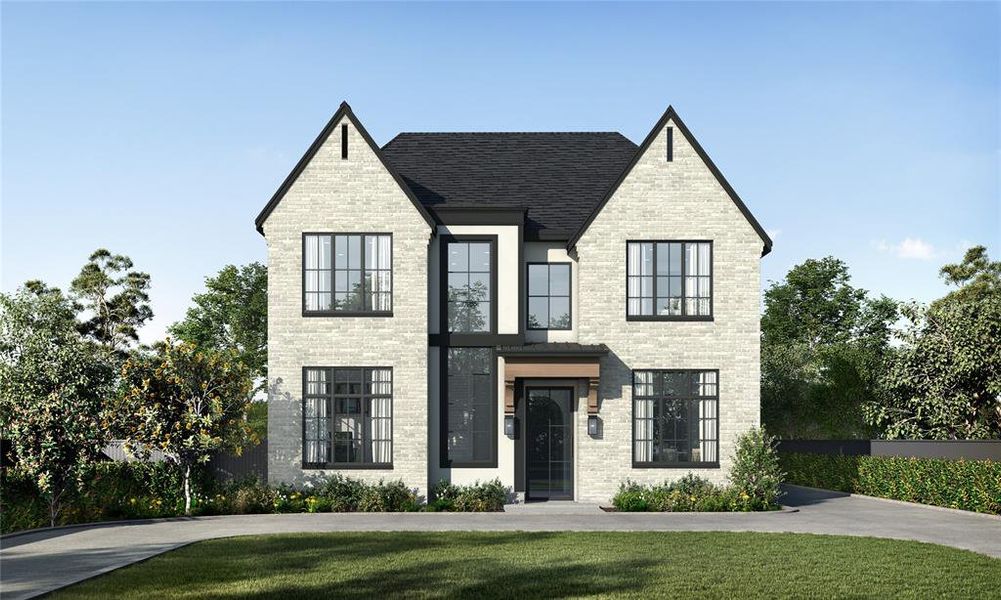 Welcome home to Houston's newest construction home in charming Garden Oaks. Double wide front loading driveway with oversized two car garage. Stunning white hardy plank and black trim windows make the exterior of this property an architecture dream.