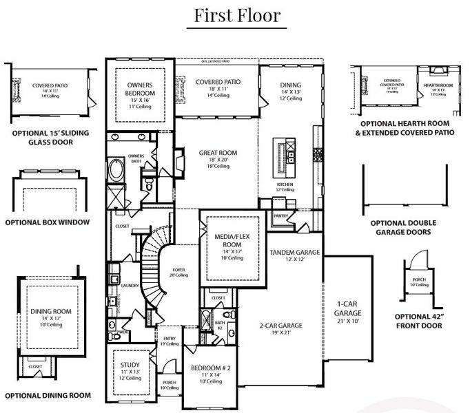 New construction Single-Family house Plan 5071, West Frontier Parkway, Prosper, TX 75078 - photo