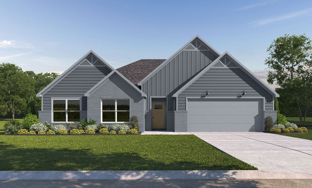 New construction Single-Family house Irving-E50I Express Plan 50', 3211 Wickfield Pass Lane, League City, TX 77539 - photo