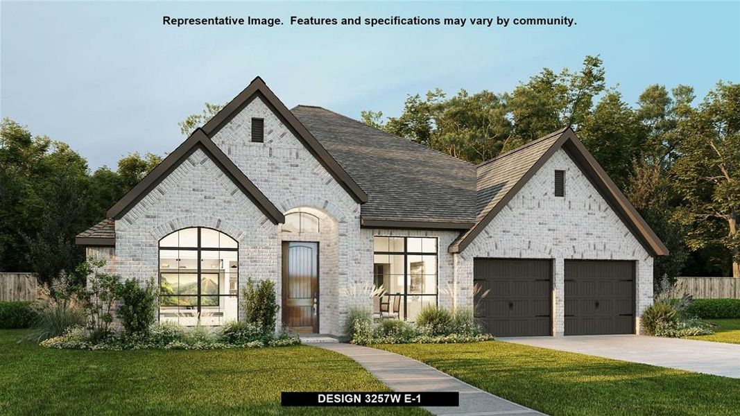 New construction Single-Family house Design 3257W, 1426 Fieldstone Drive, Midlothian, TX 76065 - photo