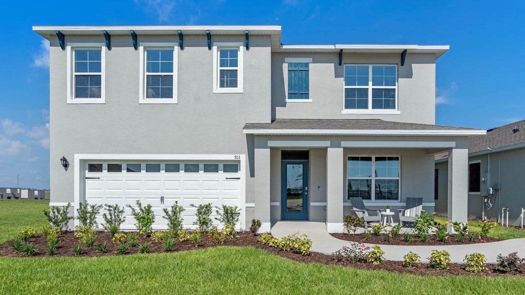 New construction Single-Family house 1144 Belfast Place, Haines City, FL 33844 HAYDEN- photo