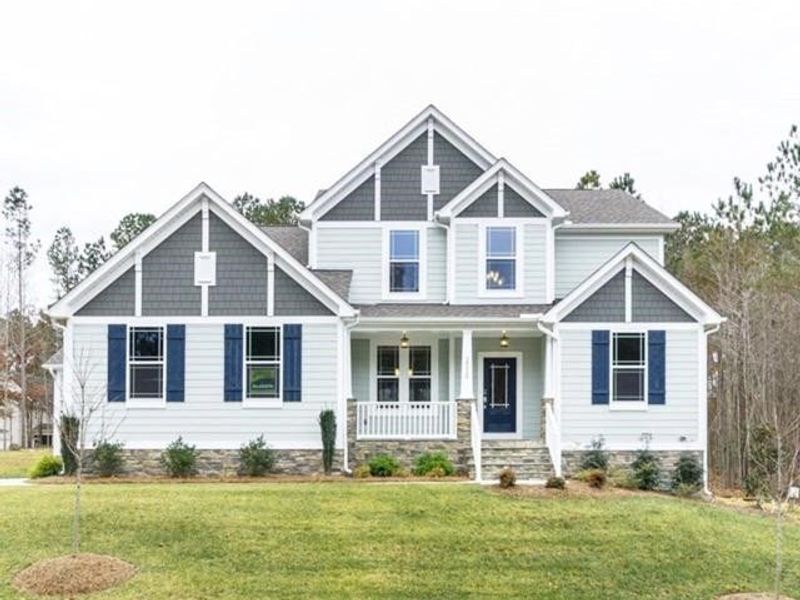 New construction Single-Family house 33 Brown Bear, Chapel Hill, NC 27517 Branford- photo