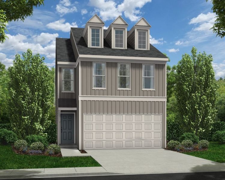 New construction Single-Family house Turner, 4099 Holly Springs Parkway, Canton, GA 30115 - photo