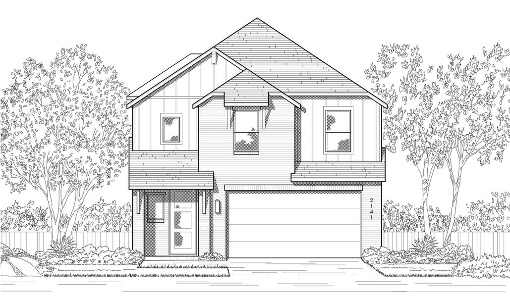 New construction Single-Family house 3512 Cloverleaf Lane, Sherman, TX 75092 Botticelli Plan- photo