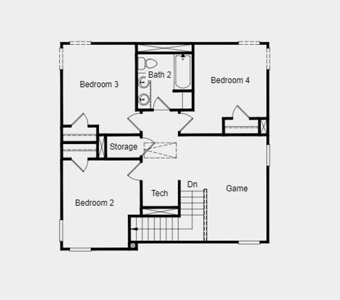 Structural options include: covered outdoor living, gas stub at exterior, and 12" pop up ceiling.