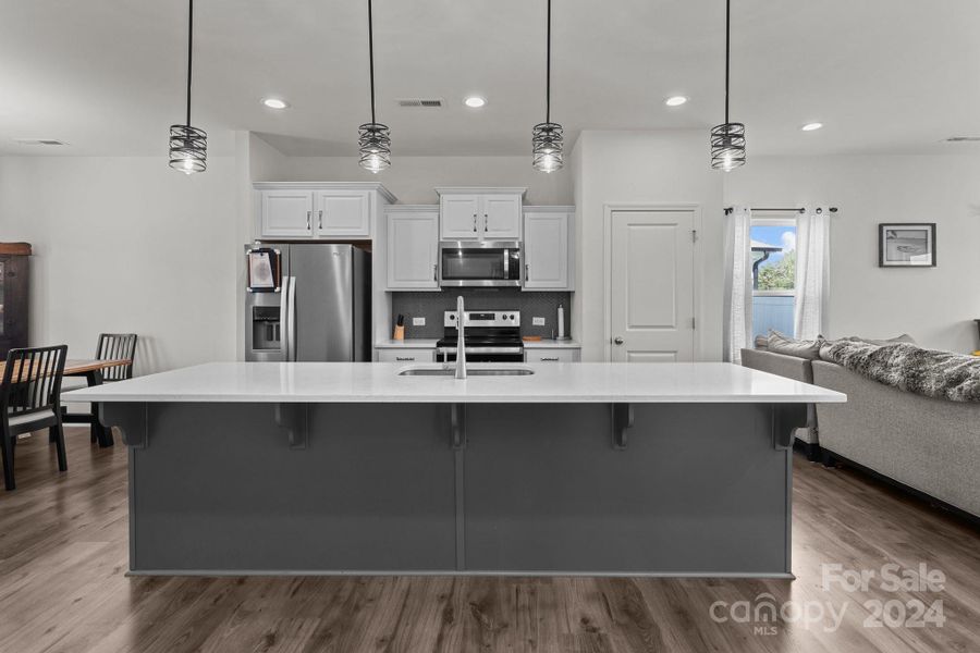 Nice large kitchen island