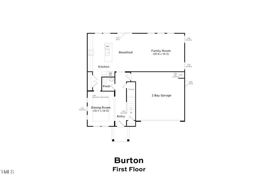 New construction Single-Family house 901 Channel Drop Loop, Zebulon, NC 27597 Burton- photo