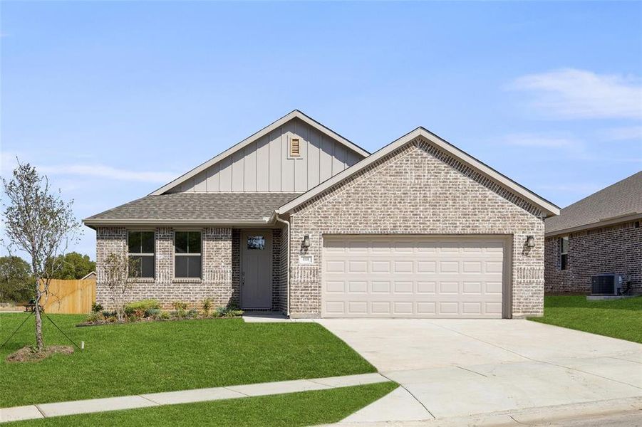 New construction Single-Family house 111 Lariat Trail, Valley View, TX 76272 - photo