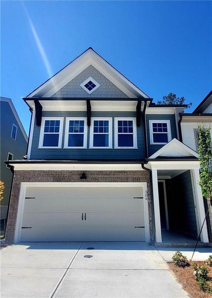 New construction Townhouse house 306 North Rampart Street, Canton, GA 30114 - photo