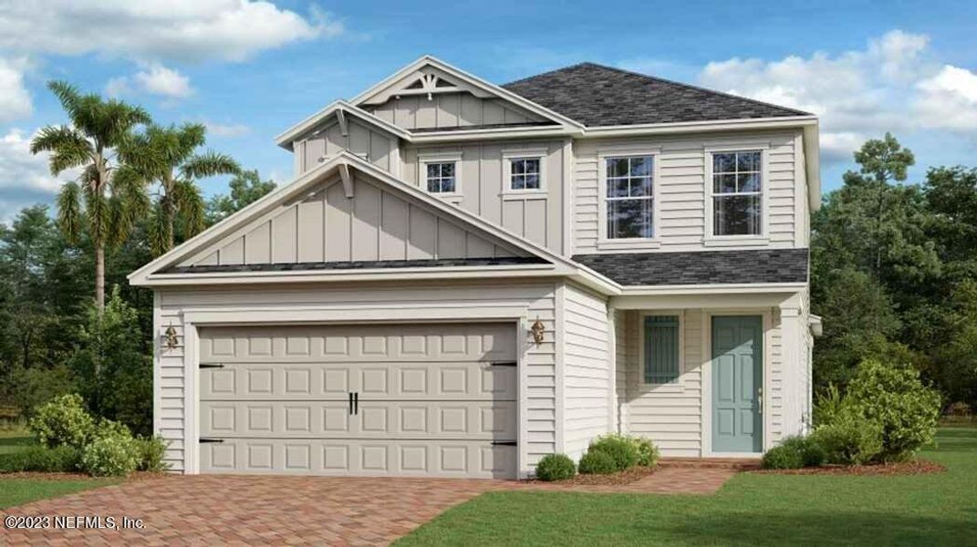 New construction Single-Family house 9586 Giada Drive, Jacksonville, FL 32219 Chloe- photo