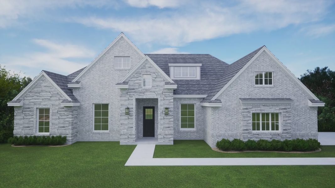 New construction Single-Family house Beaumont, 4100 Old Dennis, Weatherford, TX 76087 - photo