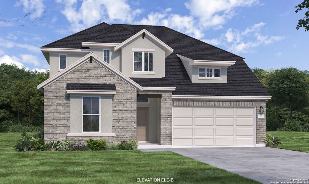 New construction Single-Family house 3515 Potter Place, Schertz, TX 78108 Gallatin (2731-CM-40)- photo