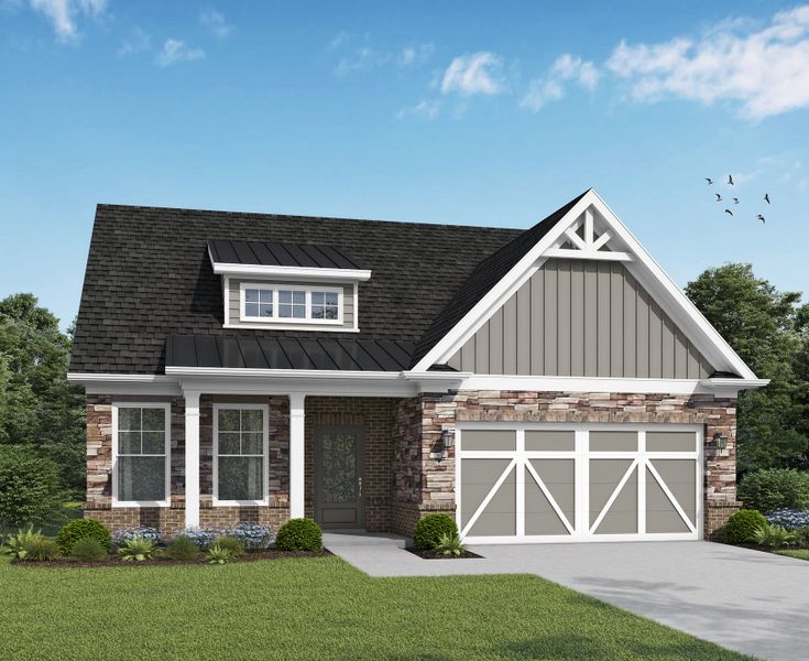 New construction Single-Family house Canterbury, 600 Cooper Road, Loganville, GA 30052 - photo