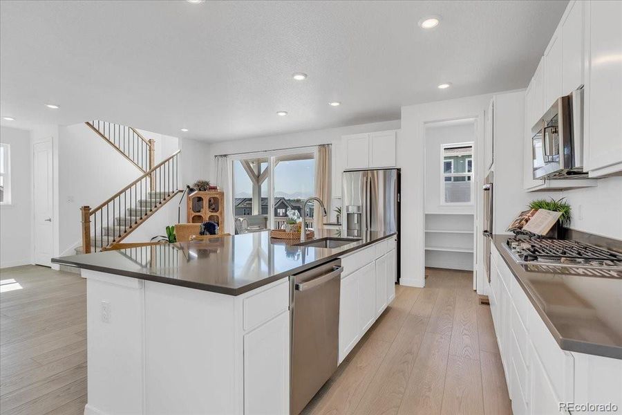 Large Pantry off the Kitchen