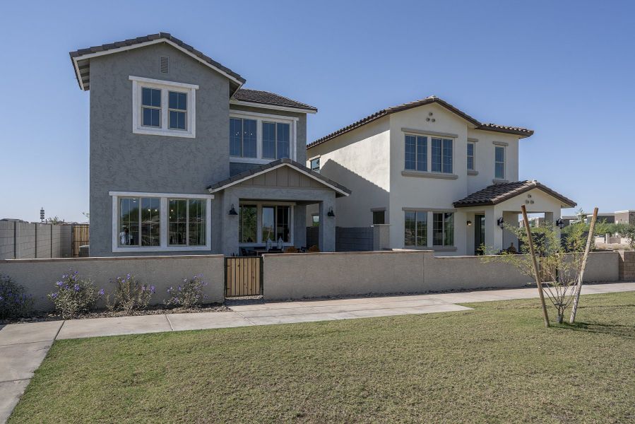 Exterior Backyard | Citron | Greenpointe at Eastmark | New homes in Mesa, Arizona | Landsea Homes