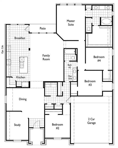 New construction Single-Family house 417 Lavender Drive, Van Alstyne, TX 75495 Napier Plan- photo