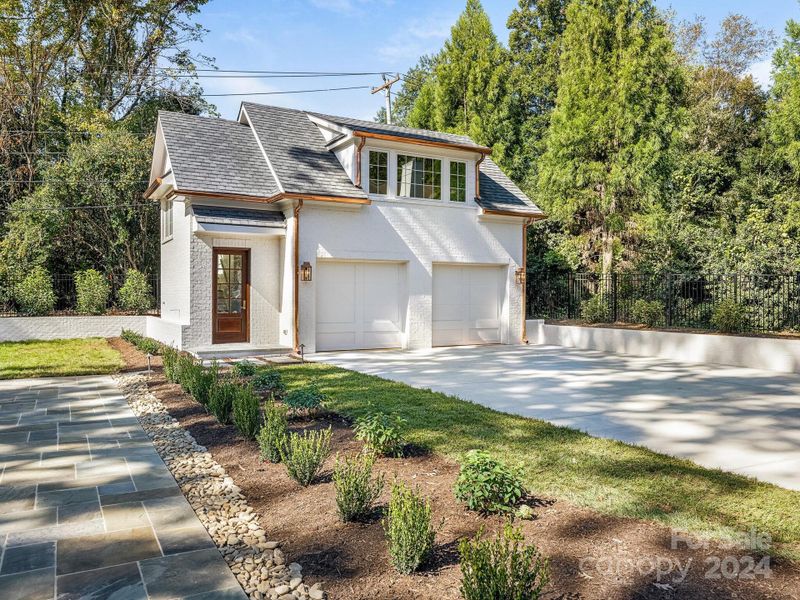 Detached Garage with Bonus Above