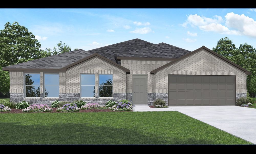New construction Single-Family house Plan X50I(Express), 11107 Williams Reserve Drive, Conroe, TX 77303 - photo