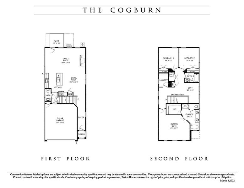 Cogburn Single Family Floorplan