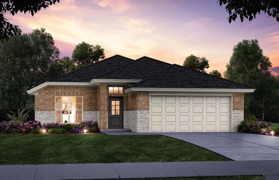 New construction Single-Family house Lynndale Plus, 12396 Lexington Heights Drive, Willis, TX 77318 - photo