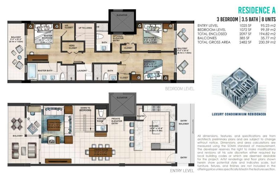 New construction Condo/Apt house Residence A, 3030 North Ocean Boulevard, Fort Lauderdale, FL 33308 - photo