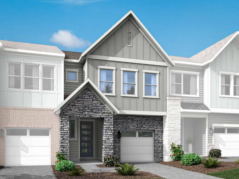 New construction Townhouse house Lincoln, 291 Wendover, Pittsboro, NC 27312 - photo