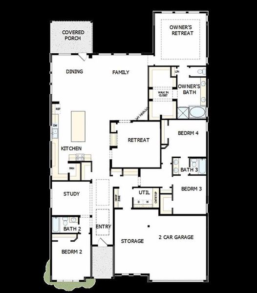 The success of a floorplan is the way you can move through it…You’ll be amazed at how well this home lives…We call it traffic patterns.