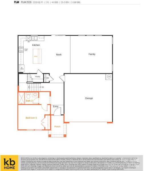 First floor layout