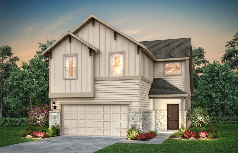 New construction Single-Family house Gordon, 118 Morningdale Dr, Liberty Hill, TX 78642 - photo