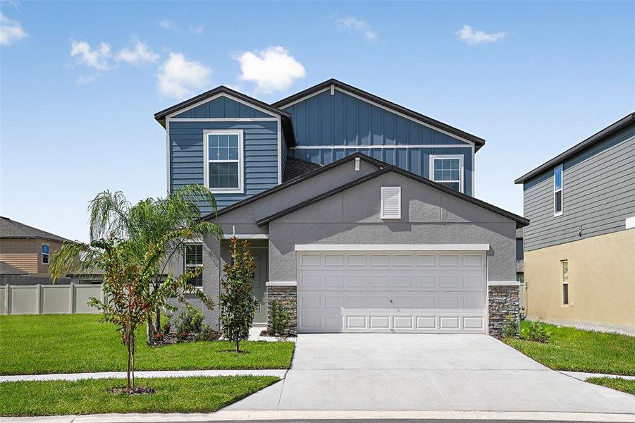 New construction Single-Family house 11653 Radiant Shore Loop, San Antonio, FL 33576 Columbia- photo