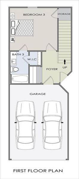 First floor layout