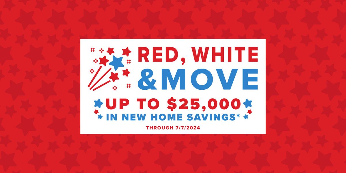 RED, WHITE & MOVE SAVINGS EVENT