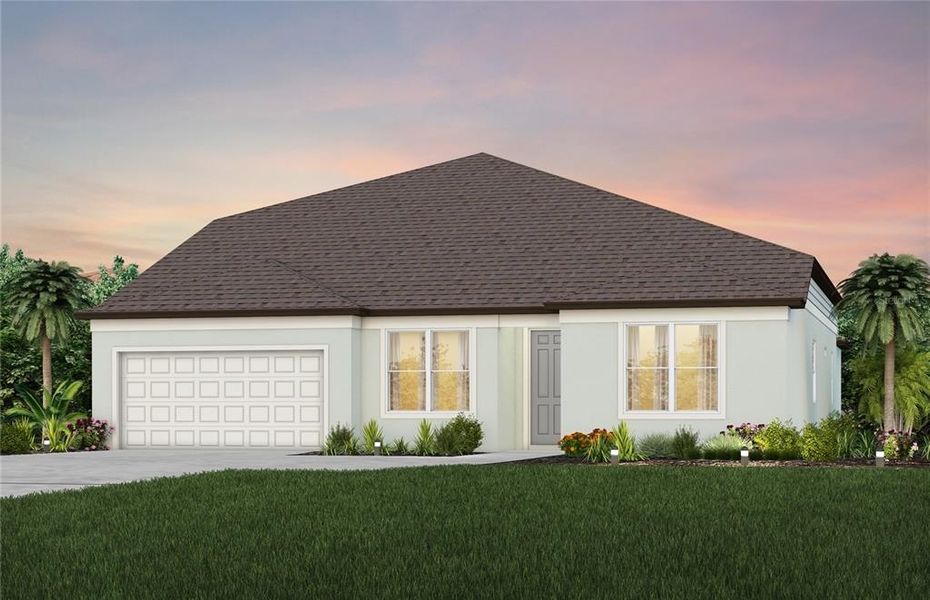 New construction Single-Family house 12085 Orchid Ash Street, Riverview, FL 33579 Easley - photo