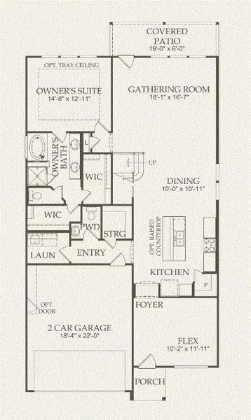 Pulte Homes, Hamilton floor plan