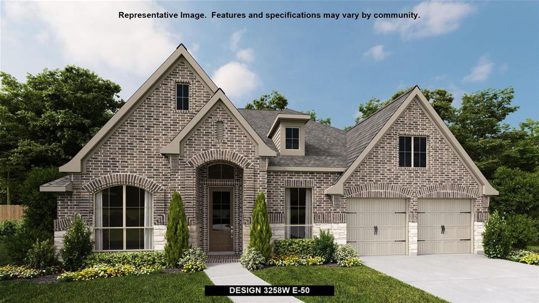 New construction Single-Family house Design 3258W, 2813 Pearl Barley, Seguin, TX 78155 - photo
