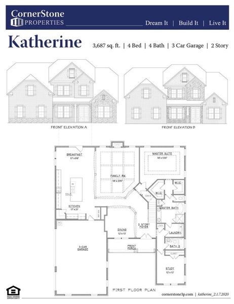 New construction Single-Family house Katherine, 3020 Prosperity Church Road, Charlotte, NC 28269 - photo