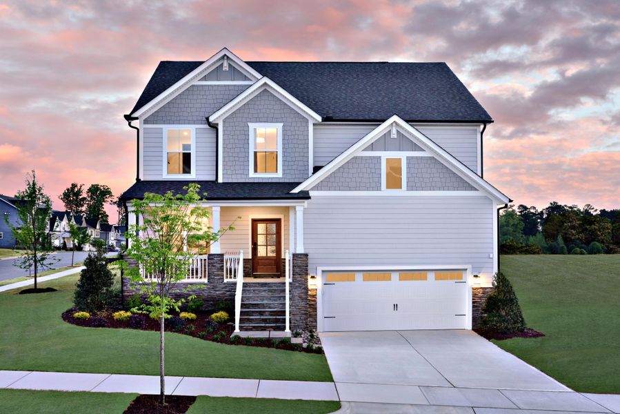 New construction Single-Family house Epiphany, 4501 Brintons Cottage Street, Raleigh, NC 27616 - photo