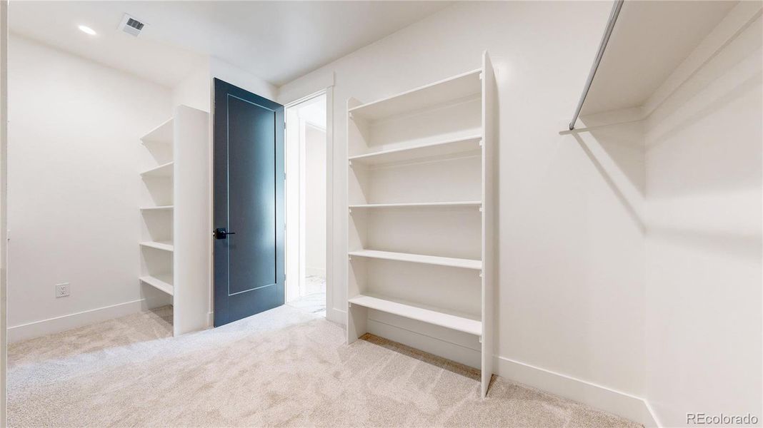 Large Walk-In Closet