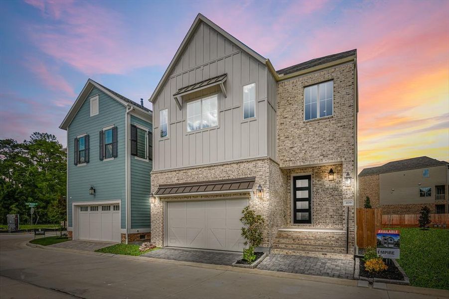 New construction Single-Family house 408 Forest Reserve Place, Houston, TX 77079 Knox B- photo