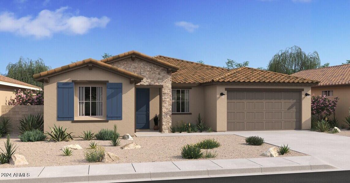 New construction Single-Family house 37667 W Padilla Street, Maricopa, AZ 85138 - photo